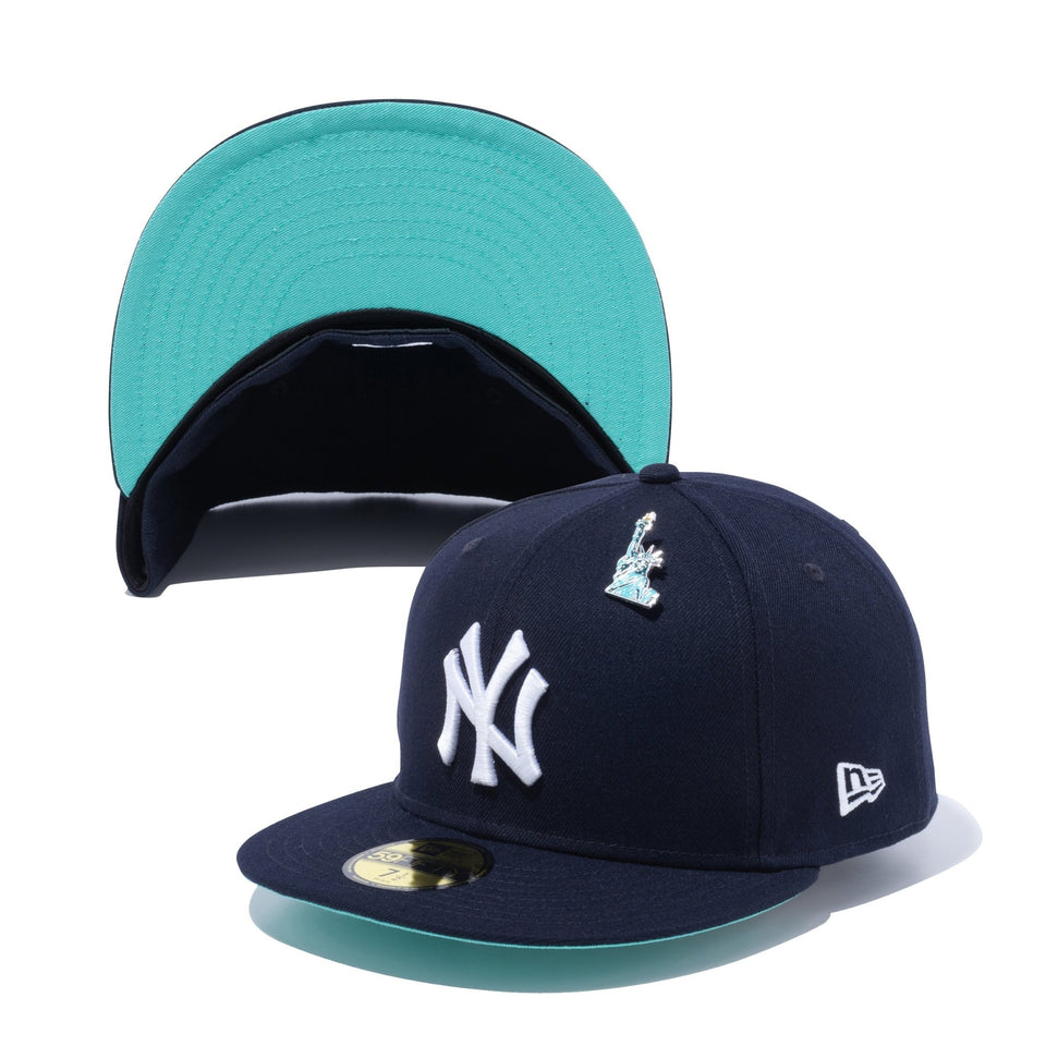 59FIFTY MLB Pins ニューヨーク・ヤンキース ピンズ ネイビー