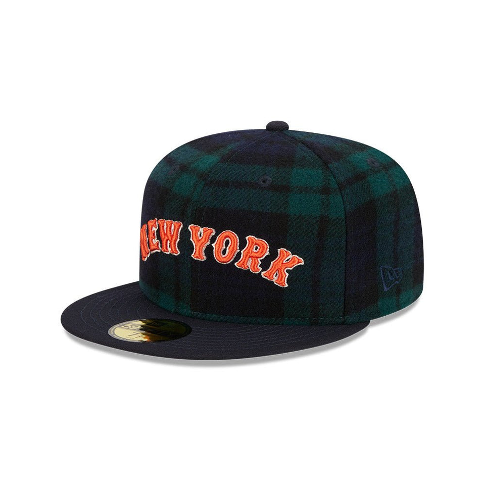 59FIFTY MLB PLAID ニューヨーク・メッツ ブラックウォッチ