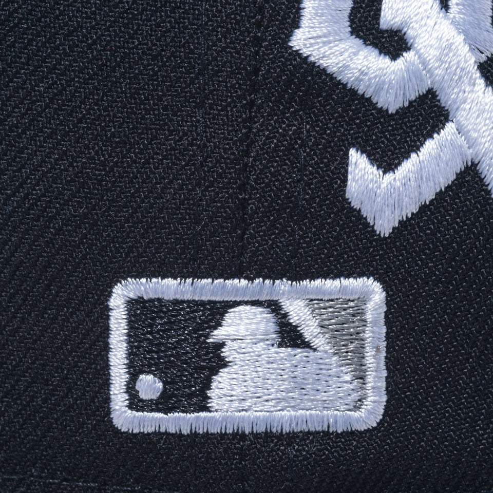 59FIFTY MLB Rear Logo シカゴ・ホワイトソックス ブラック - 13751167-700 | NEW ERA ニューエラ公式オンラインストア
