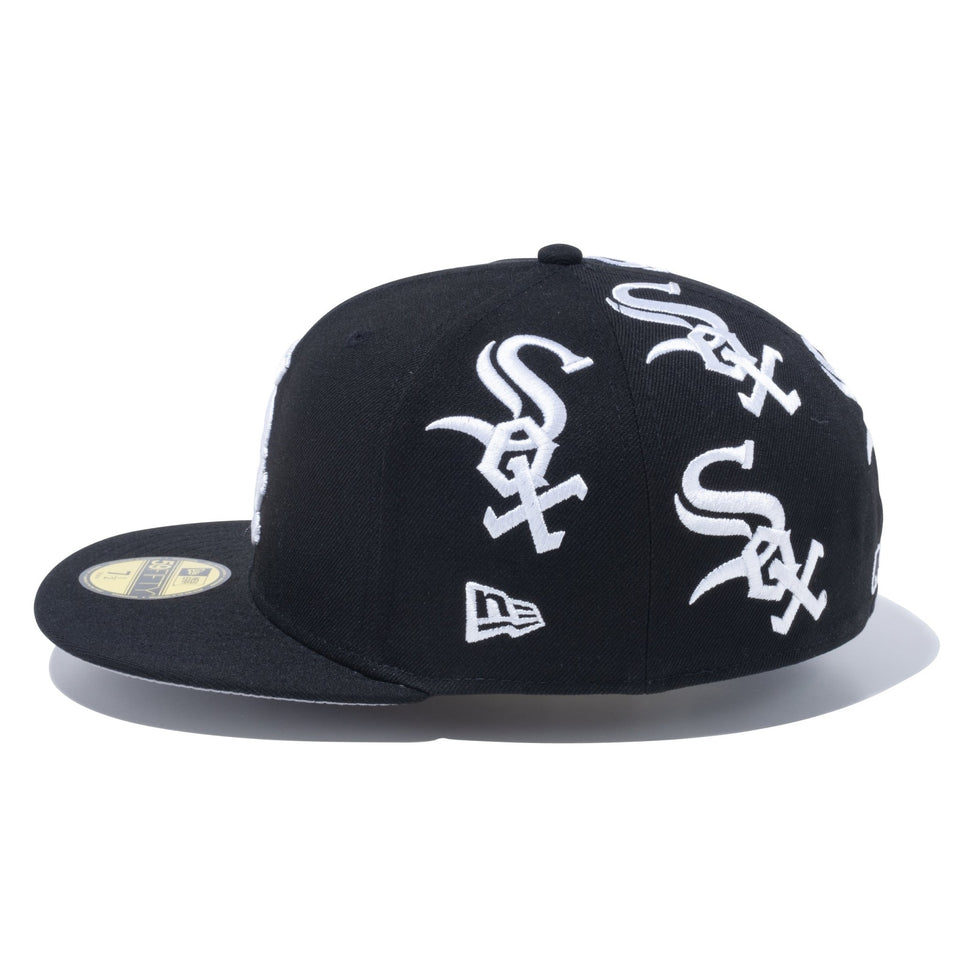 59FIFTY MLB Rear Logo シカゴ・ホワイトソックス ブラック - 13751167-700 | NEW ERA ニューエラ公式オンラインストア