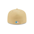 59FIFTY MLB Seam Stitch ロサンゼルス・エンゼルス クーパーズタウン クロームホワイト / ベージュ グレーアンダーバイザー - 13717565-700 | NEW ERA ニューエラ公式オンラインストア