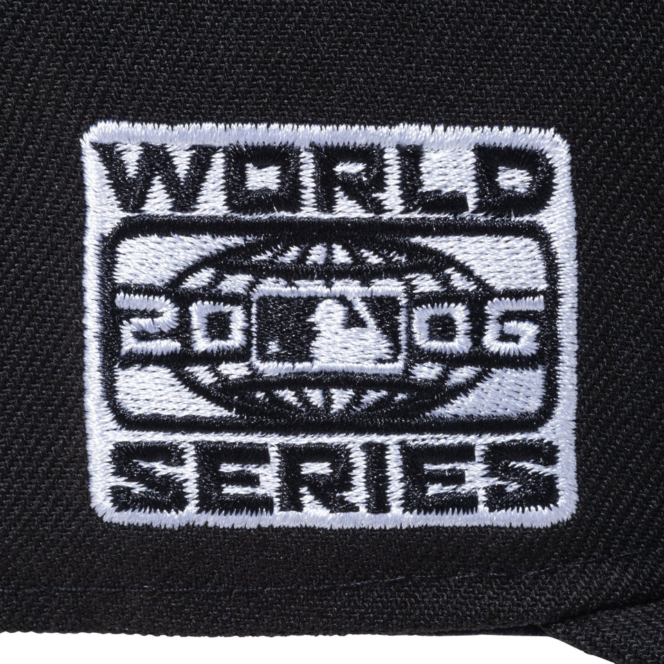 59FIFTY MLB Side Patch Collection セントルイス・カージナルス ワールドシリーズパッチ ブラック グレーアンダーバイザー - 13334168-700 | NEW ERA ニューエラ公式オンラインストア