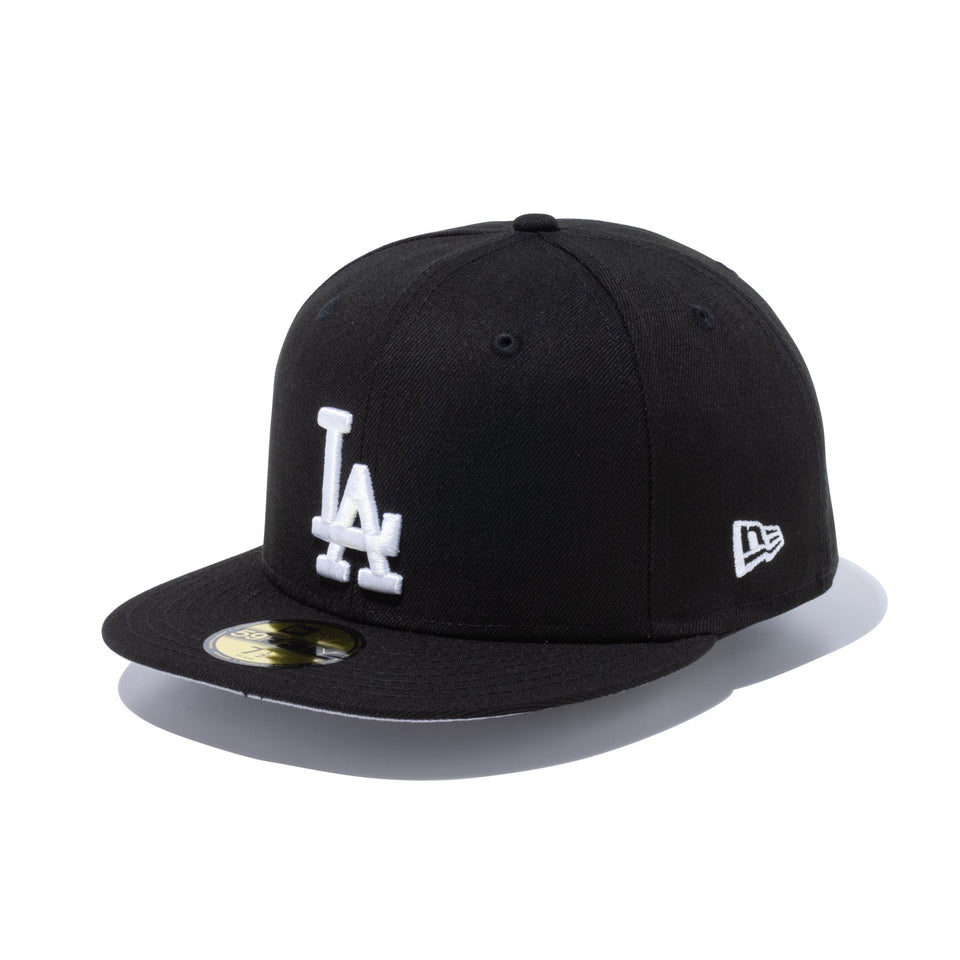 59FIFTY MLB Side Patch Collection ロサンゼルス・ドジャース ワールドシリーズパッチ ブラック グレーアンダーバイザー - 13334172-700 | NEW ERA ニューエラ公式オンラインストア