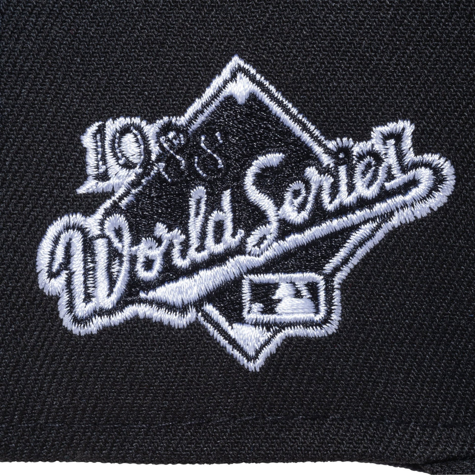 59FIFTY MLB Side Patch Collection ロサンゼルス・ドジャース ワールドシリーズパッチ ブラック グレーアンダーバイザー - 13334172-700 | NEW ERA ニューエラ公式オンラインストア