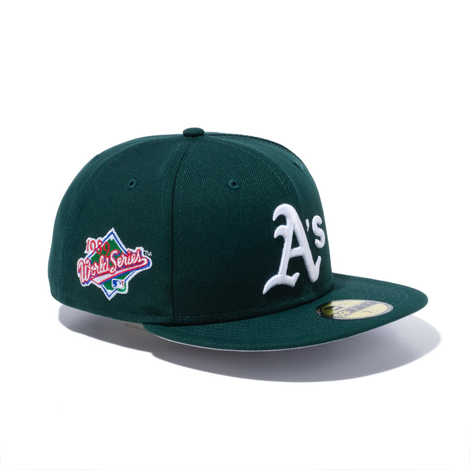 59FIFTY MLB Side Patch Collection オークランド・アスレチックス ワールドシリーズパッチ - 13334174-700 | NEW ERA ニューエラ公式オンラインストア