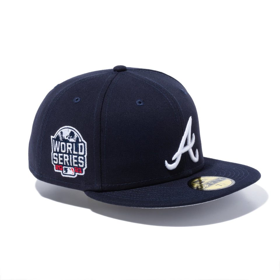 59FIFTY MLB Side Patch Collection アトランタ・ブレーブス ワールドシリーズパッチ - 13334176-700 | NEW ERA ニューエラ公式オンラインストア