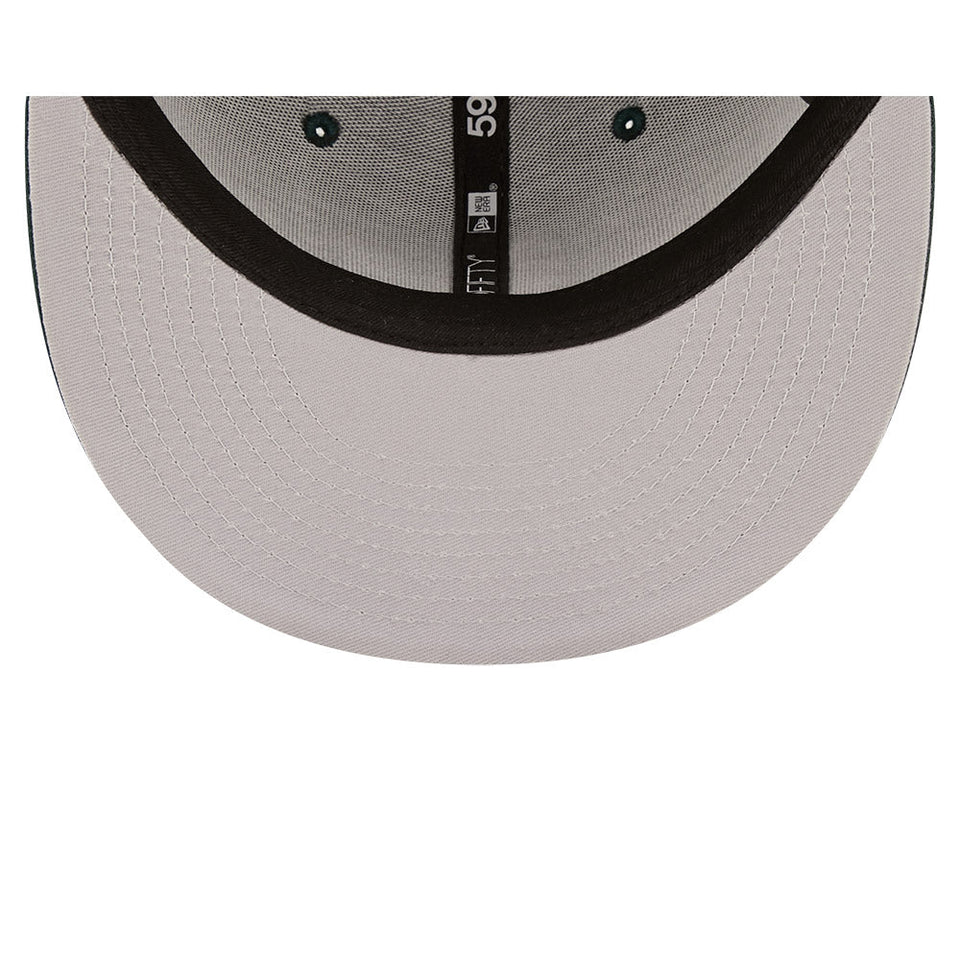 59FIFTY MLB Side Patch Collection オークランド・アスレチックス グレーアンダーバイザー - 13534723-700 | NEW ERA ニューエラ公式オンラインストア