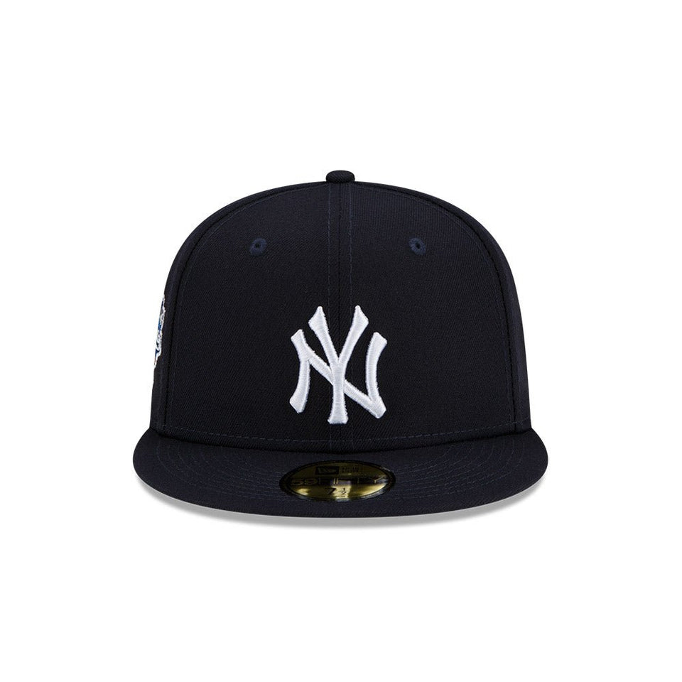 59FIFTY MLB Side Patch Collection ニューヨーク・ヤンキース ワールドシリーズ グレーアンダーバイザー