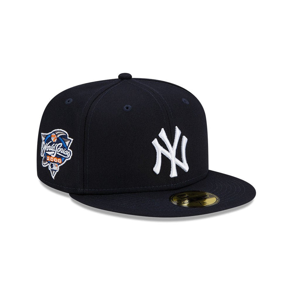 59FIFTY MLB Side Patch Collection ニューヨーク・ヤンキース ワールドシリーズ グレーアンダーバイザー