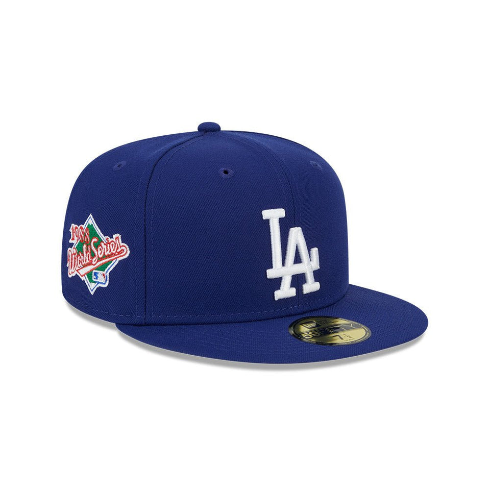 59FIFTY MLB Side Patch Collection ロサンゼルス・ドジャース グレーアンダーバイザー