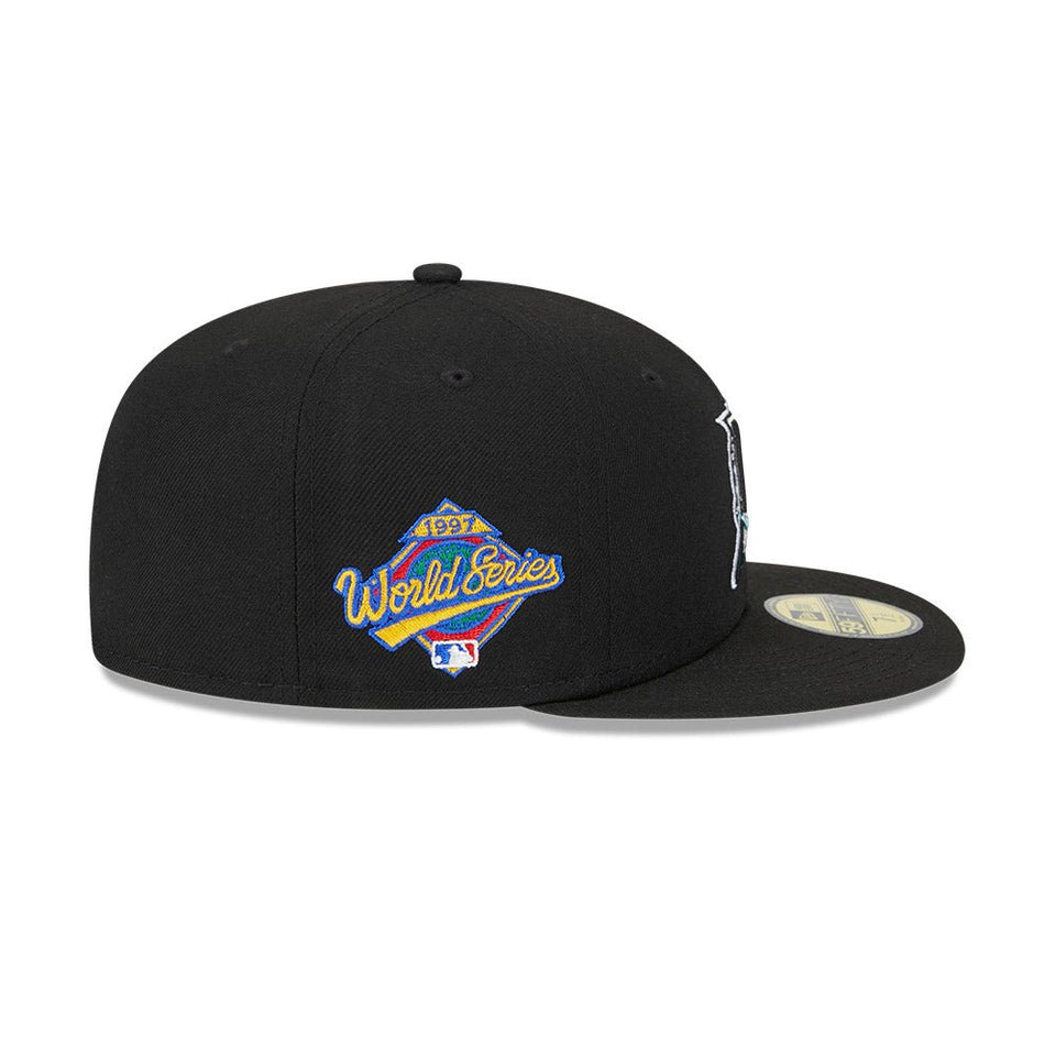 59FIFTY MLB Side Patch Collection フロリダ・マーリンズ グレーアンダーバイザー - 13534727-700 | NEW ERA ニューエラ公式オンラインストア