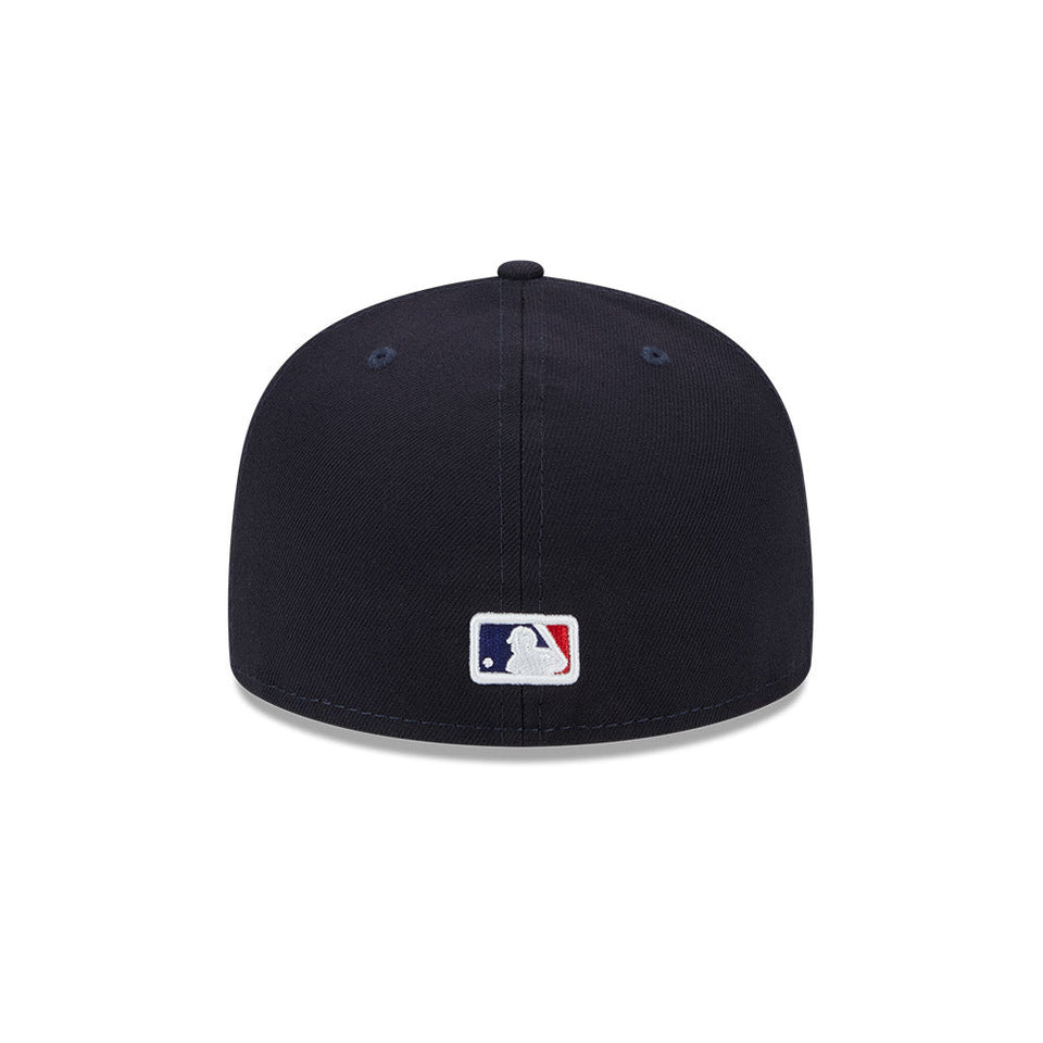 59FIFTY MLB Side Patch Collection アトランタ・ブレーブス グレーアンダーバイザー - 13534731-700 | NEW ERA ニューエラ公式オンラインストア