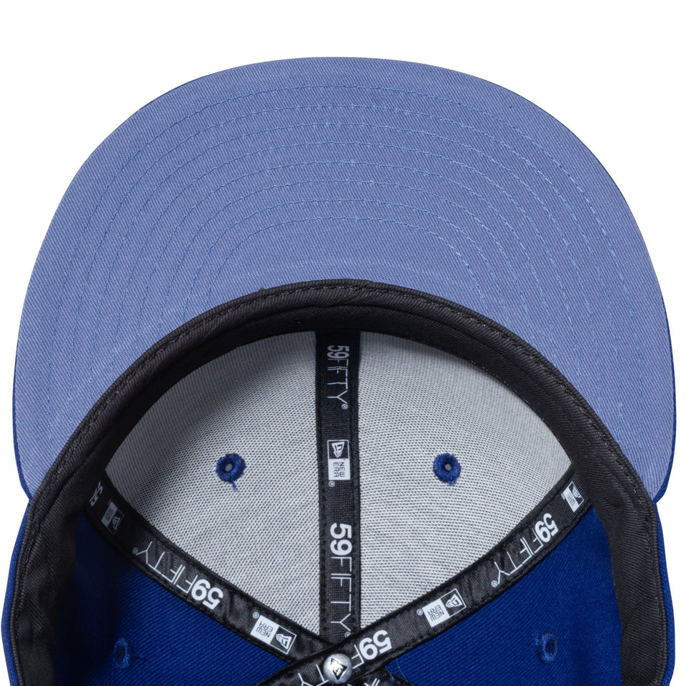 59FIFTY MLB Slate Blue Undervisor ロサンゼルス・ドジャース ダークロイヤル スレートブルーアンダーバイザー - 13328523-700 | NEW ERA ニューエラ公式オンラインストア