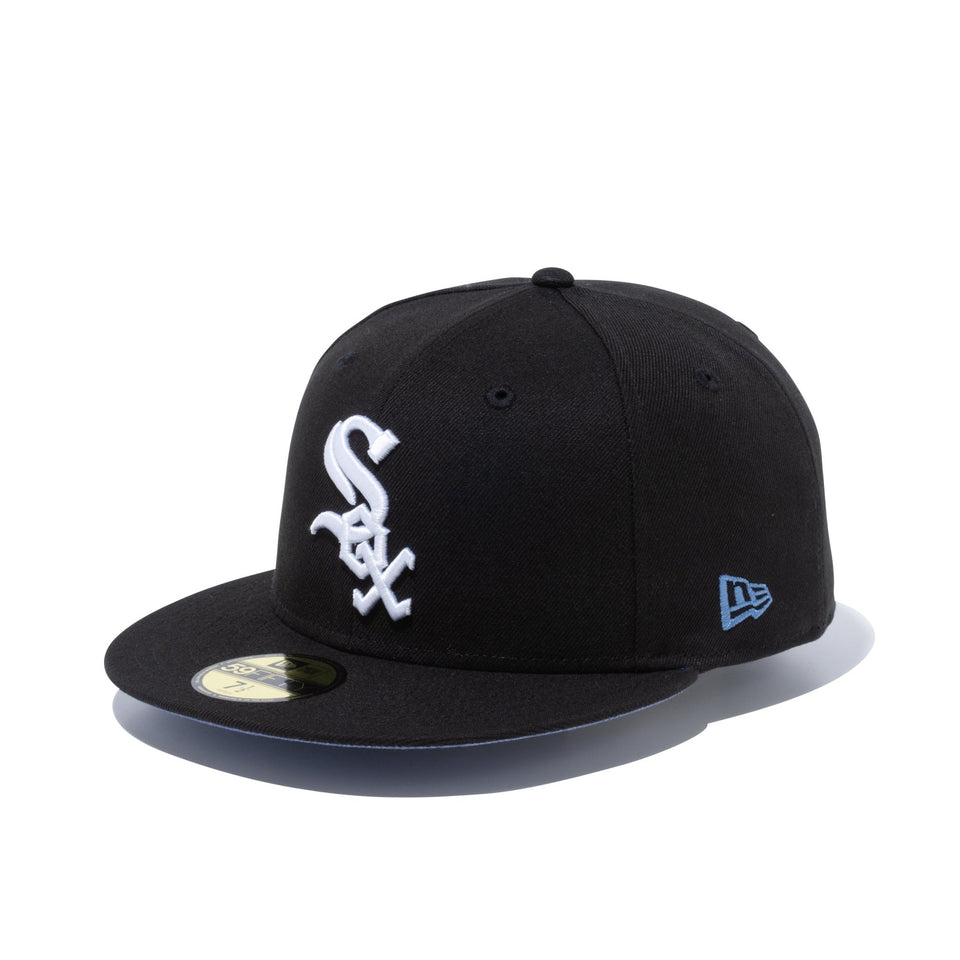 59FIFTY MLB Slate Blue Undervisor シカゴ・ホワイトソックス ブラック スレートブルーアンダーバイザー - 13328524-700 | NEW ERA ニューエラ公式オンラインストア