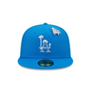 59FIFTY MLB Snow Day ロサンゼルス・ドジャース ブルー グレーアンダーバイザー - 13506396-700 | NEW ERA ニューエラ公式オンラインストア