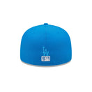 59FIFTY MLB Snow Day ロサンゼルス・ドジャース ブルー グレーアンダーバイザー - 13506396-700 | NEW ERA ニューエラ公式オンラインストア