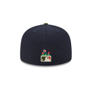 59FIFTY MLB Sprouted アナハイム・エンゼルス クーパーズタウン ネイビー モスグリーンバイザー - 13705010-700 | NEW ERA ニューエラ公式オンラインストア