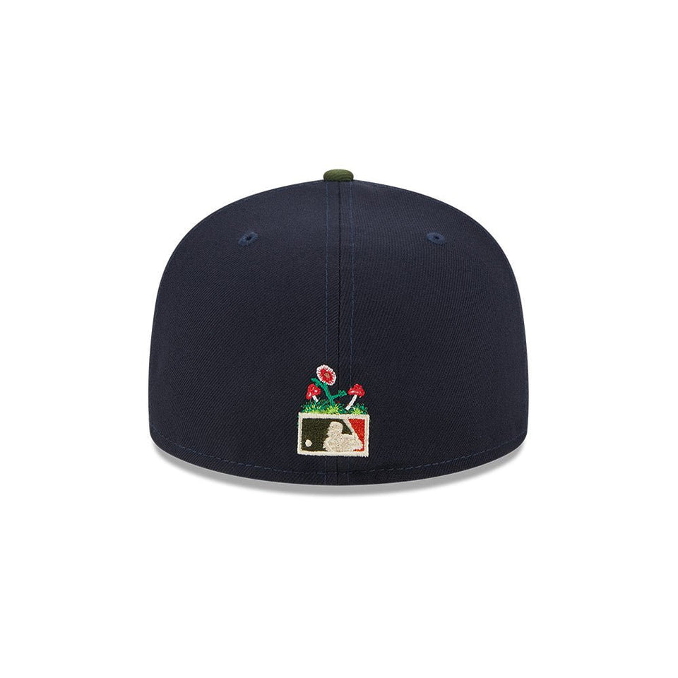 59FIFTY MLB Sprouted アリゾナ・ダイヤモンドバックス クーパーズタウン ネイビー モスグリーンバイザー - 13705012-700 | NEW ERA ニューエラ公式オンラインストア