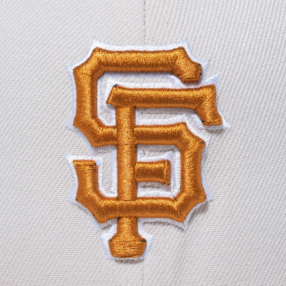59FIFTY MLB Stone Color サンフランシスコ・ジャイアンツ ストーン ライトブロンズバイザー - 13516094-700 | NEW ERA ニューエラ公式オンラインストア