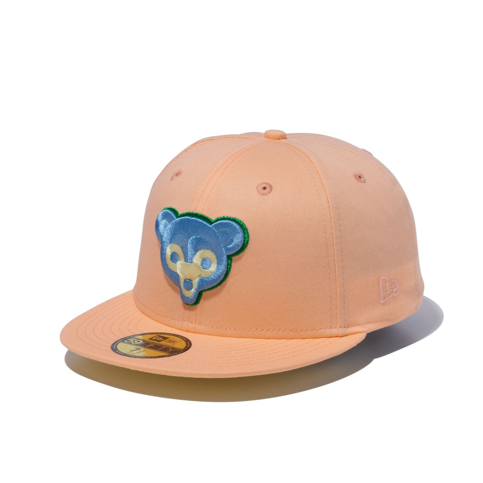 59FIFTY MLB Sugar Shack クーパーズタウン シカゴ・カブス ピーチ イエローアンダーバイザー - 13316013-700 | NEW ERA ニューエラ公式オンラインストア