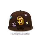 59FIFTY MLB SUNLIGHT POP サンディエゴ・パドレス グレーアンダーバイザー - 13323196-700 | NEW ERA ニューエラ公式オンラインストア