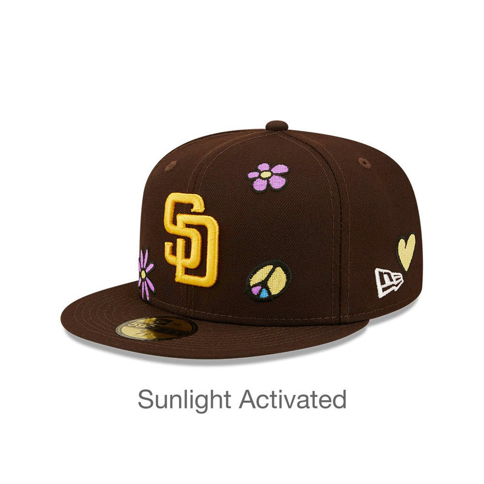 59FIFTY MLB SUNLIGHT POP サンディエゴ・パドレス グレーアンダーバイザー - 13323196-700 | NEW ERA ニューエラ公式オンラインストア