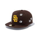 59FIFTY MLB SUNLIGHT POP サンディエゴ・パドレス グレーアンダーバイザー - 13323196-700 | NEW ERA ニューエラ公式オンラインストア