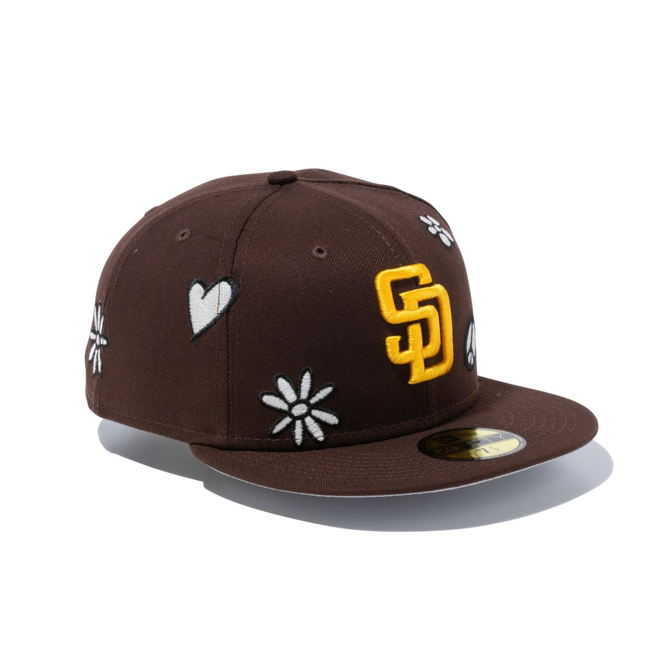 59FIFTY MLB SUNLIGHT POP サンディエゴ・パドレス グレーアンダーバイザー - 13323196-700 | NEW ERA ニューエラ公式オンラインストア