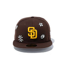 59FIFTY MLB SUNLIGHT POP サンディエゴ・パドレス グレーアンダーバイザー - 13323196-700 | NEW ERA ニューエラ公式オンラインストア