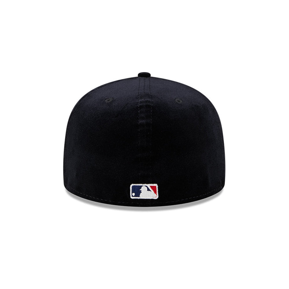 59FIFTY MLB Velvet コロラド・ロッキーズ ブラック グリーン