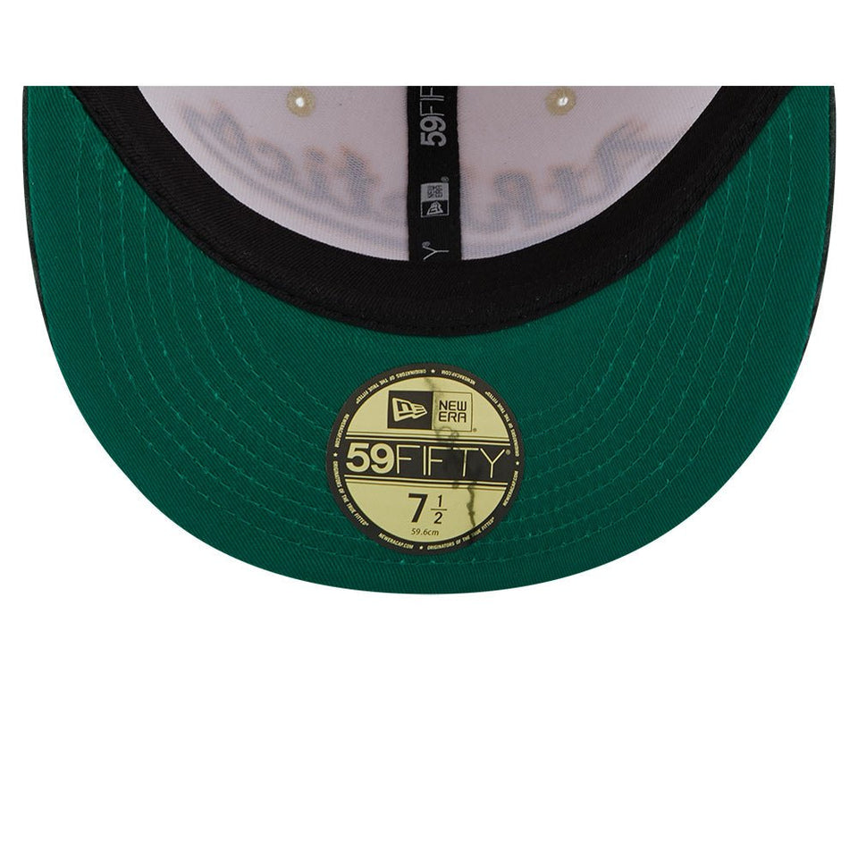 59FIFTY クーパーズタウン MLB Vintage Corduroy オークランド・アスレチックス クロームホワイト グリーンアンダーバイザー - 13512086-700 | NEW ERA ニューエラ公式オンラインストア