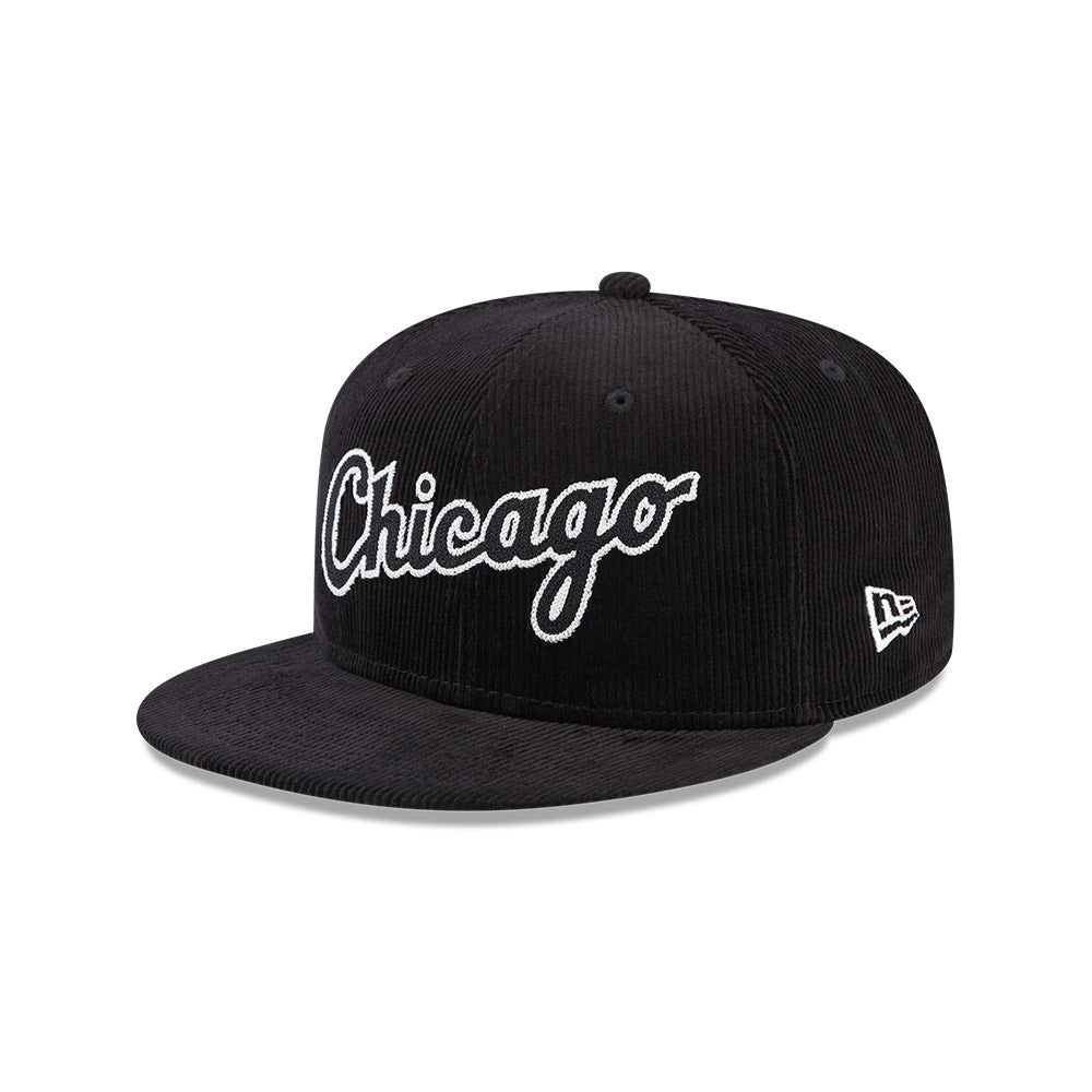59FIFTY クーパーズタウン MLB Vintage Corduroy シカゴ・ホワイトソックス ブラック グリーンアンダーバイザー | ニューエラ オンラインストア