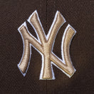 59FIFTY MLB Walnut ニューヨーク・ヤンキース ウォルナット - 13328521-700 | NEW ERA ニューエラ公式オンラインストア