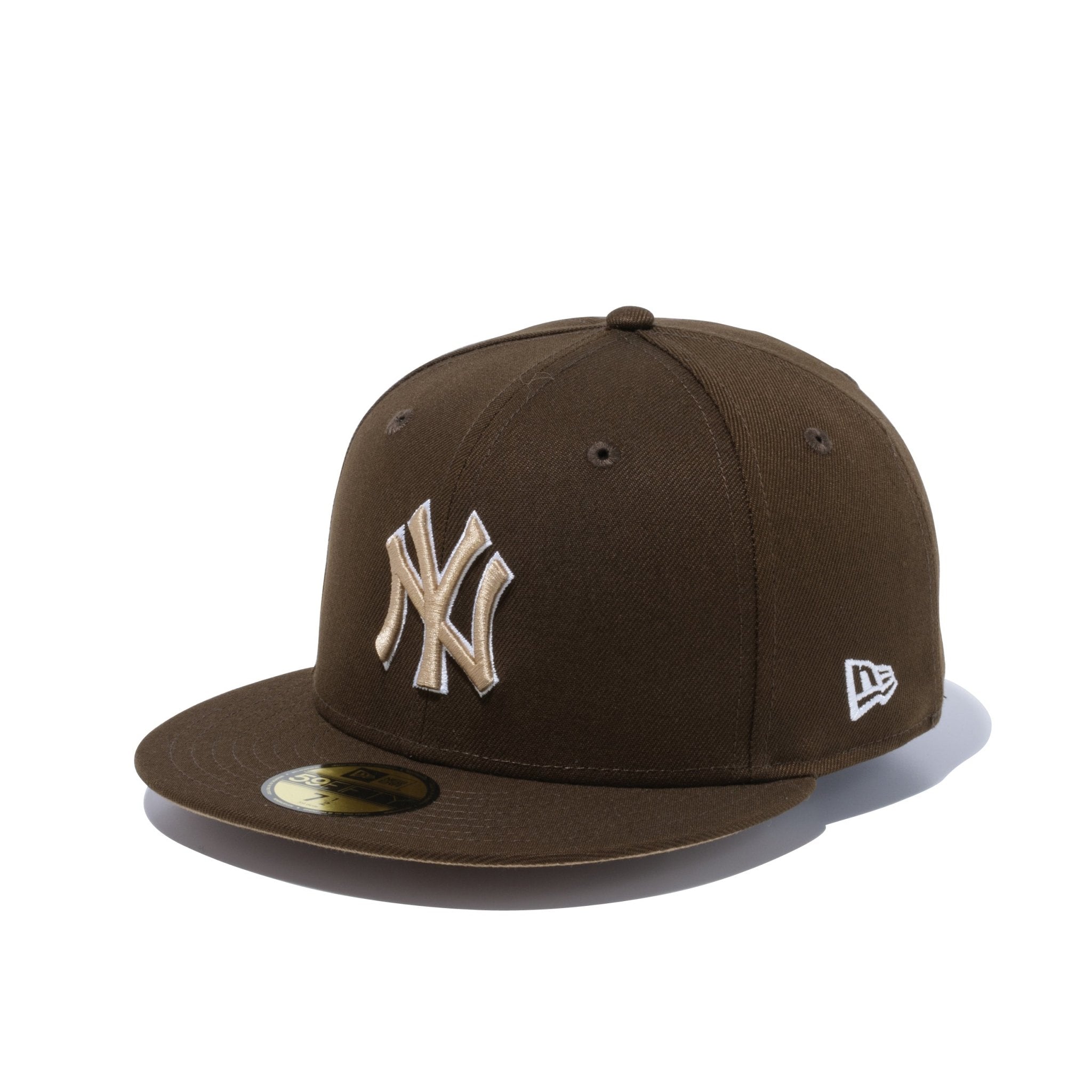 ニューエラ キャップ ウォルナット 59FIFTY MLB Walnut ニューヨーク・ヤンキース ウォルナット