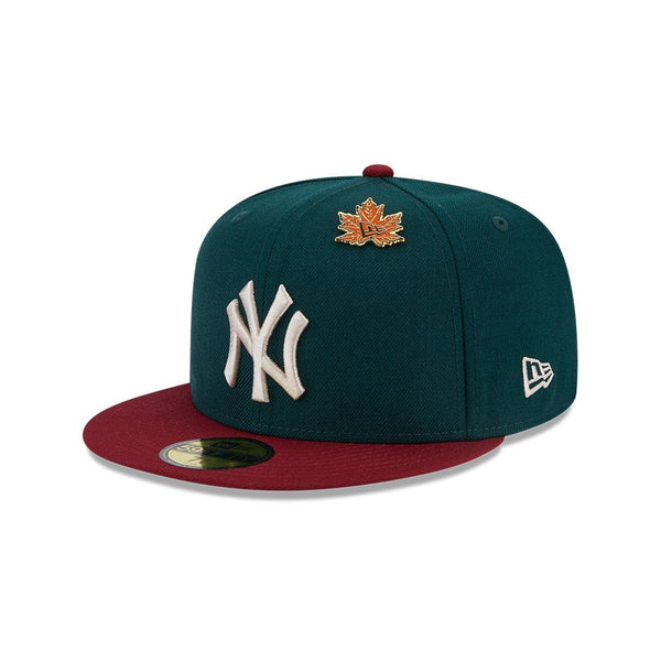 New Era 59FIFTY NY ヤンキース グリーン　サイドパッチ 59FIFTY Rusty Green & Chrome ニューヨーク・ヤンキース