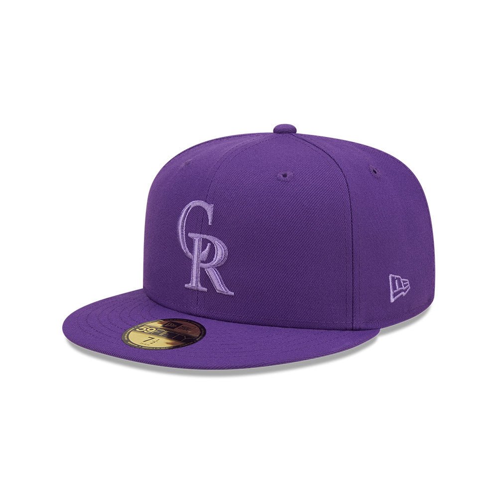 59FIFTY Monocamo コロラド・ロッキーズ パープル | ニューエラ