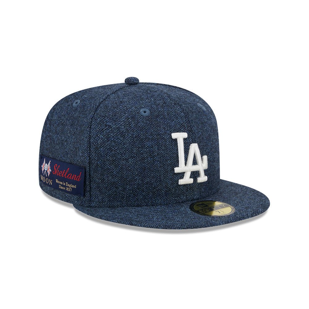 59FIFTY Moon ロサンゼルス・ドジャース ツイード ライトブルー