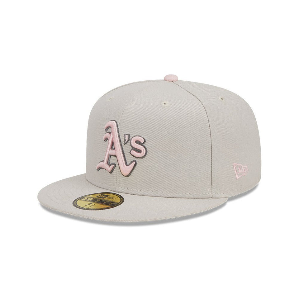 59FIFTY Mother's Day オークランド・アスレチックス ストーン ピンクアンダーバイザー - 13534599-700 | NEW ERA ニューエラ公式オンラインストア