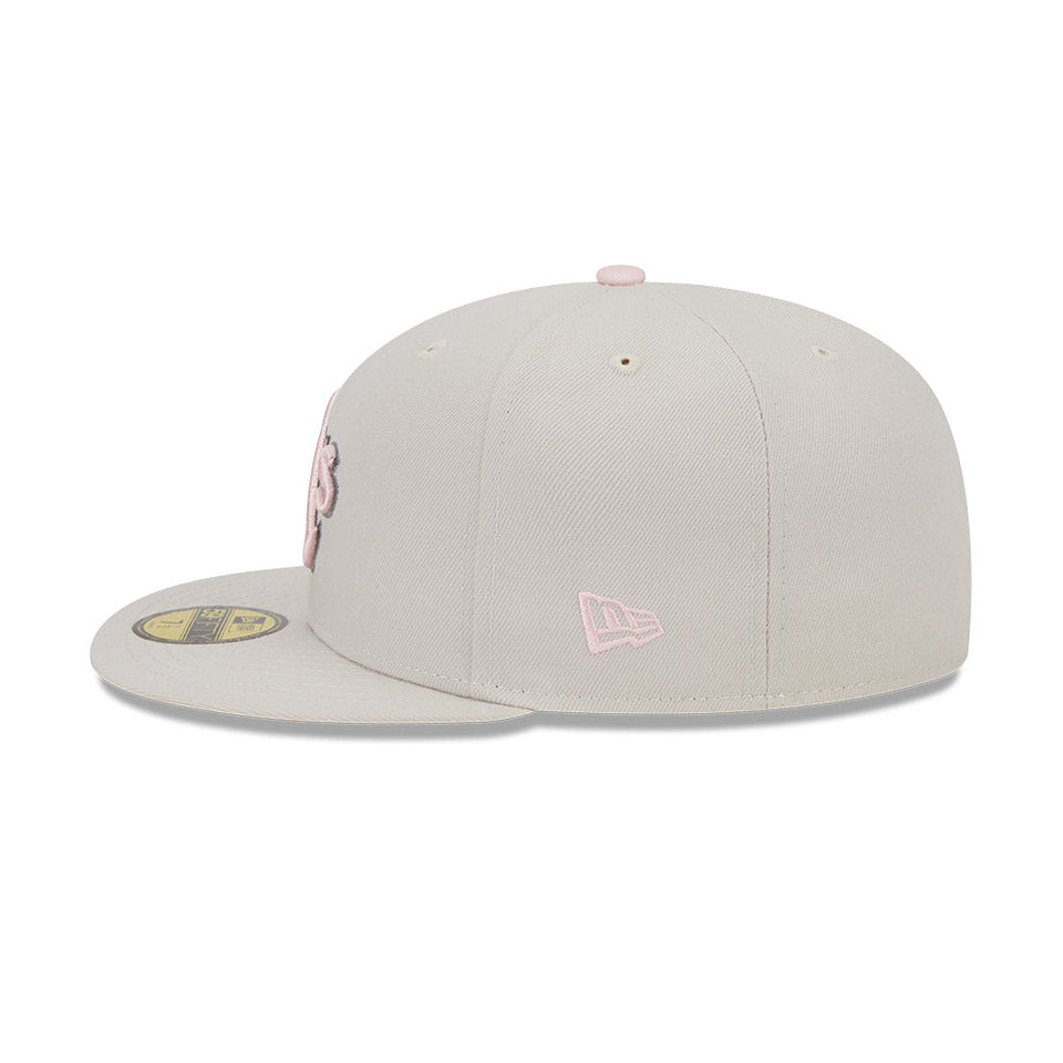 59FIFTY Mother's Day オークランド・アスレチックス ストーン ピンクアンダーバイザー - 13534599-700 | NEW ERA ニューエラ公式オンラインストア