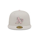 59FIFTY Mother's Day オークランド・アスレチックス ストーン ピンクアンダーバイザー - 13534599-700 | NEW ERA ニューエラ公式オンラインストア