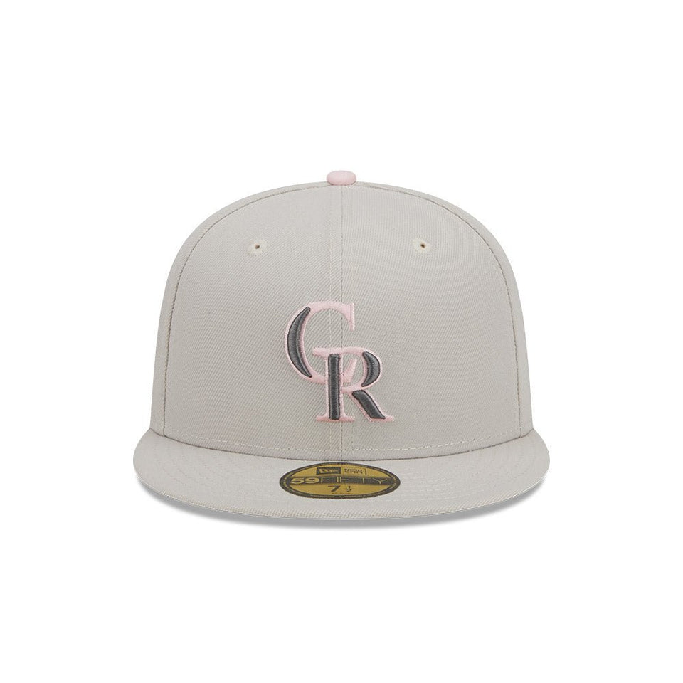 59FIFTY Mother's Day コロラド・ロッキーズ ストーン ピンクアンダーバイザー - 13534606-700 | NEW ERA ニューエラ公式オンラインストア