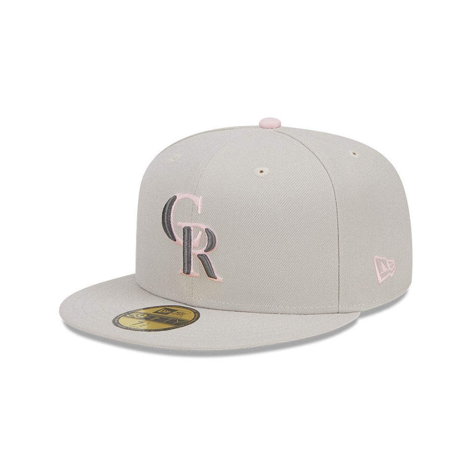 59FIFTY Mother's Day コロラド・ロッキーズ ストーン ピンクアンダーバイザー - 13534606-700 | NEW ERA ニューエラ公式オンラインストア