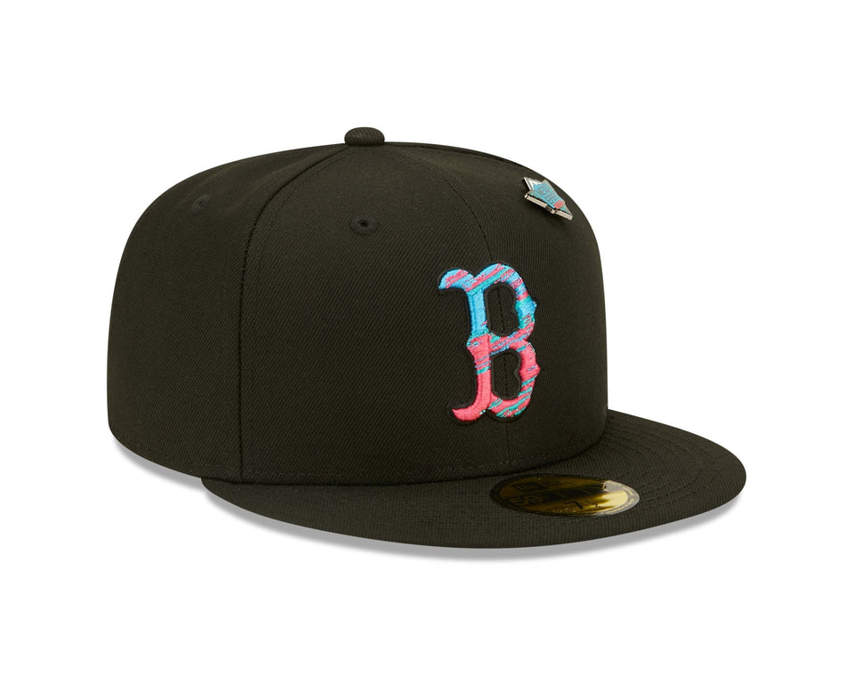 59FIFTY MOUNTAIN PEAK ボストン・レッドソックス ブラック ブルーアンダーバイザー - 13501556-700 | NEW ERA ニューエラ公式オンラインストア