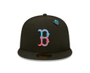 59FIFTY MOUNTAIN PEAK ボストン・レッドソックス ブラック ブルーアンダーバイザー - 13501556-700 | NEW ERA ニューエラ公式オンラインストア