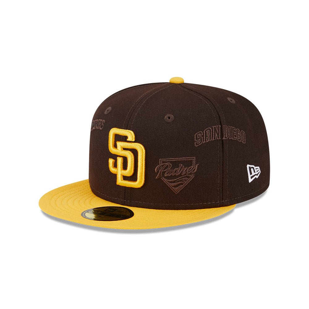 59FIFTY Multi Logo サンディエゴ・パドレス ブラウン グレー