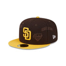 59FIFTY Multi Logo サンディエゴ・パドレス ブラウン グレーアンダーバイザー - 13794978-700 | NEW ERA ニューエラ公式オンラインストア