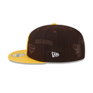 59FIFTY Multi Logo サンディエゴ・パドレス ブラウン グレーアンダーバイザー - 13794978-700 | NEW ERA ニューエラ公式オンラインストア