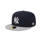 59FIFTY Multi Logo ニューヨーク・ヤンキース ネイビー グレーアンダーバイザー - 13794979-700 | NEW ERA ニューエラ公式オンラインストア