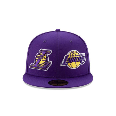 入手困難ダブルライン）NBA公式　レイカーズ　NEWERA キャップ　7 3/8 入手困難ダブルライン）NBA公式レイカーズNEWERA キャップ7 3/8