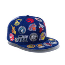 59FIFTY NBA チームロゴ オールオーバー ダークロイヤル - 12540891-700 | NEW ERA ニューエラ公式オンラインストア